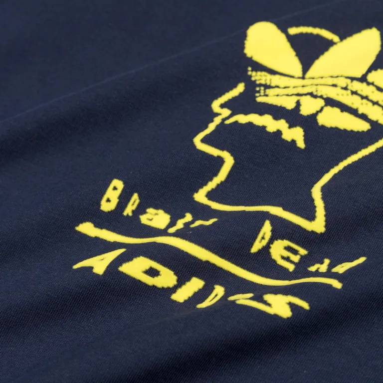 Adidas T-Shirts*x Brain Dead T-Shirt Collegiate Navy