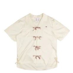 Adidas Chemises*x Clot by Edison Chen Bowling Shirt Cream White