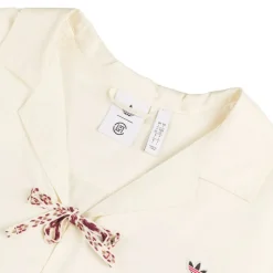 Adidas Chemises*x Clot by Edison Chen Bowling Shirt Cream White
