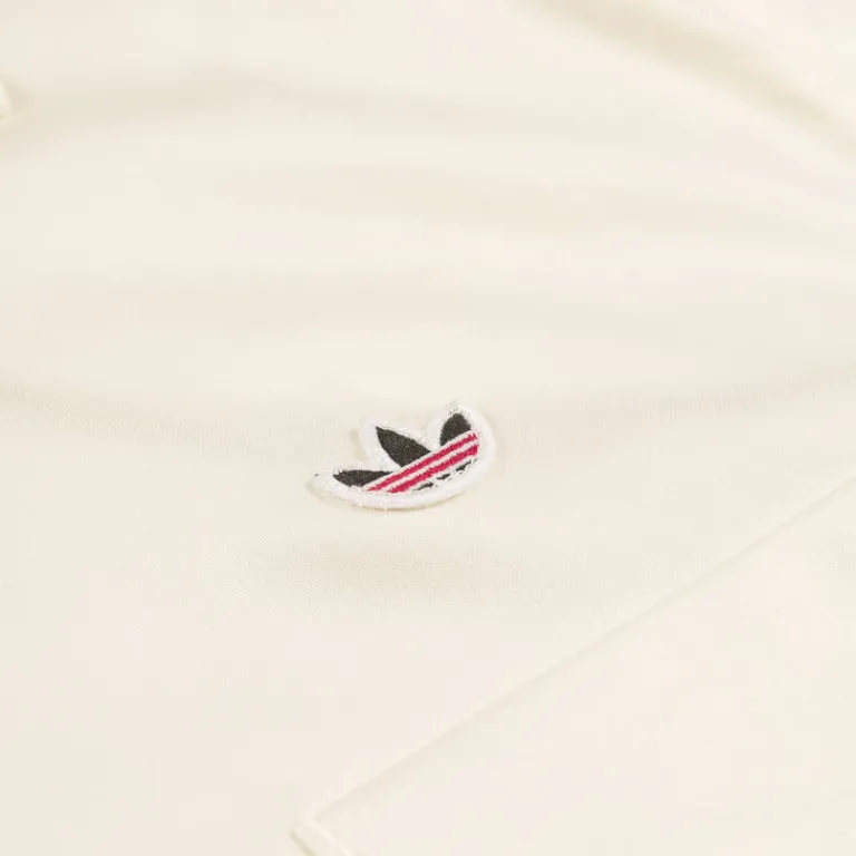 Adidas Chemises*x Clot by Edison Chen Bowling Shirt Cream White