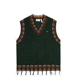 Adidas T-Shirts*x Clot by Edison Chen Crochet Vest Green Night