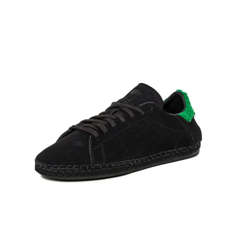 Adidas Sneakers En Cuir|Baskets Décontractées Terrace*x Clot by Edison Chen Stan Smith Core Black / Green / Core Black