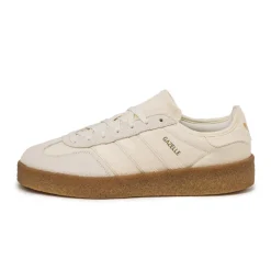 Adidas Sneakers En Cuir|Baskets Décontractées Terrace*x Clot by Edison Chen Gazelle Cream White / Core White / Gold Metallic