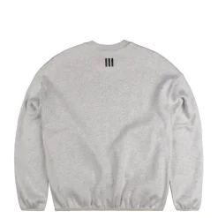 Adidas Pullover*x Fear Of God Athletics Heather Fleece Crewneck Light Grey Heather