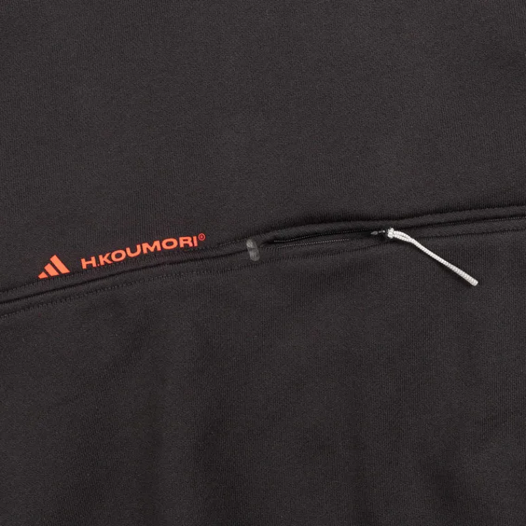 Adidas Pullover*x Hermanos Koumori Adi365 Running Hoodie Black