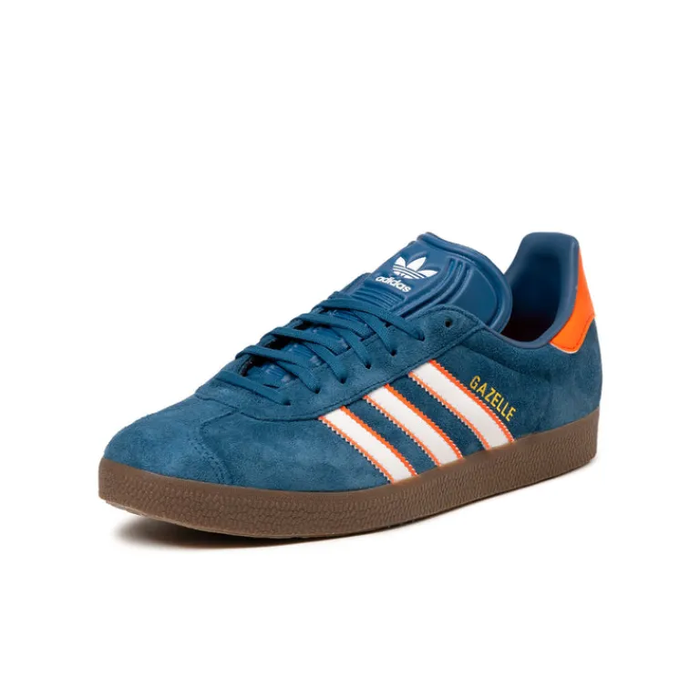 Adidas Sneakers En Cuir|Baskets Décontractées Terrace*x MLS Gazelle *Minnesota United FC* Legend Ink / Footwear White / Gold Metallic