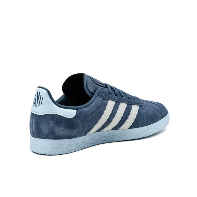 Adidas Sneakers En Cuir|Baskets Décontractées Terrace*x MLS Gazelle *Nashville SC* Tactile Indigo / Core White / Glow Blue