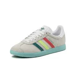 Adidas Sneakers En Cuir|Baskets Décontractées Terrace*x MLS Gazelle *San José Earthquakes* Footwear White / Green / Bahia Glow