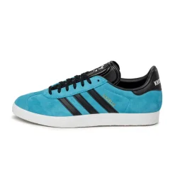 Adidas Sneakers En Cuir|Baskets Décontractées Terrace*x MLS Gazelle *Sporting Kansas City* Shockya / Core Black / Footwear White