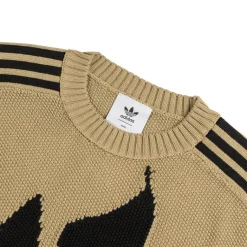 Adidas Pullover*x Song for the Mute Knit Crew Hemp