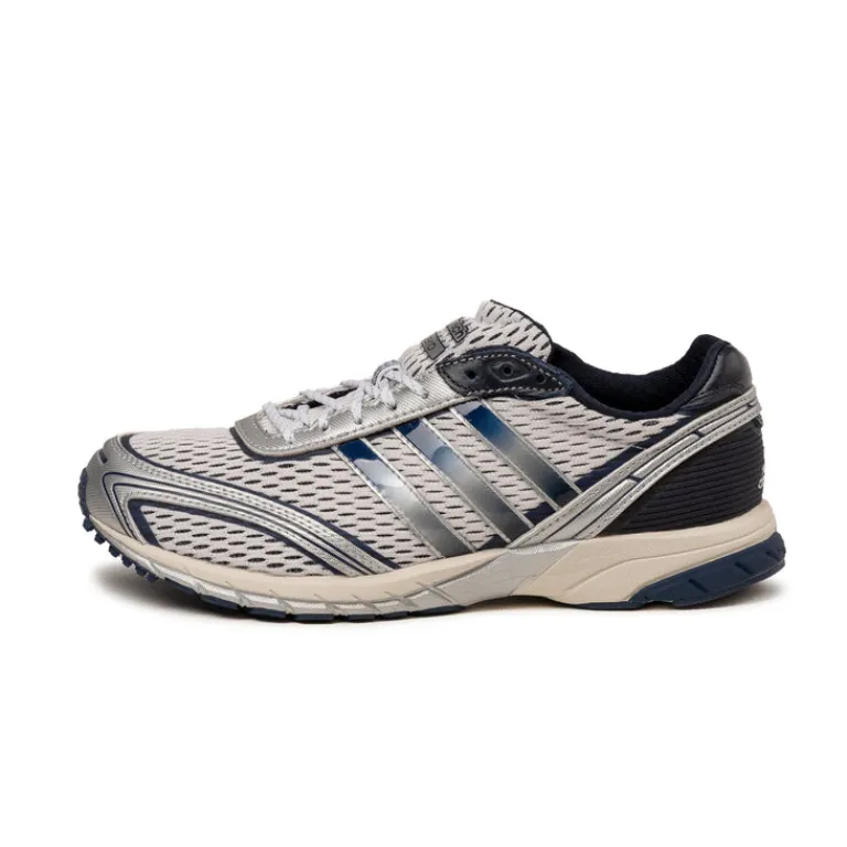 Adidas Sneakers Végétaliens|Chaussures De Running*x Sporty & Rich Adizero Adios Footwear White / Collegiate Navy / Cloud White