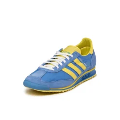 Adidas Sneakers En Cuir|Baskets Décontractées Terrace*x Sporty & Rich SL 72 Real Blue / Light Yellow / Footwear White