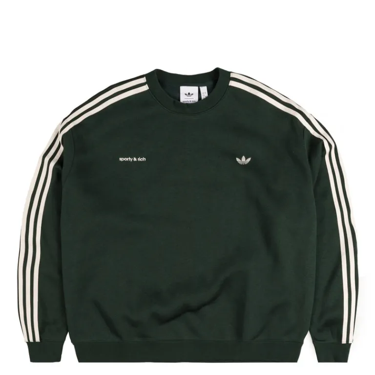 Adidas Pullover*x Sporty & Rich Sweatshirt W Shadow Green