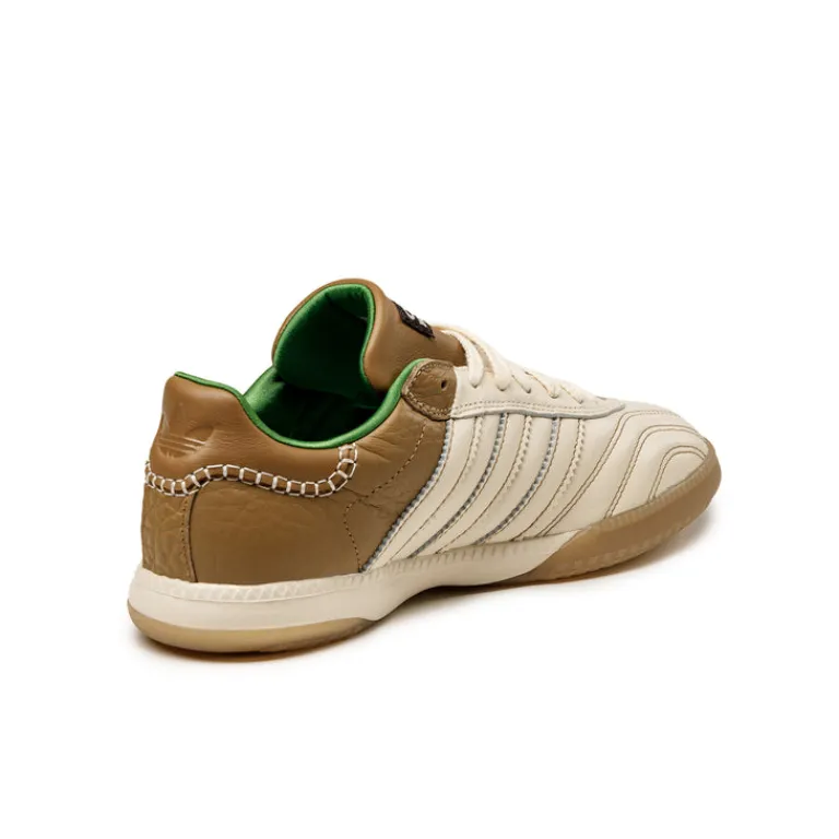 Adidas Sneakers En Cuir|Baskets Décontractées Terrace*x Wales Bonner Samba Millennium *Elephant Nappa* Wonder White / Wonder White / None