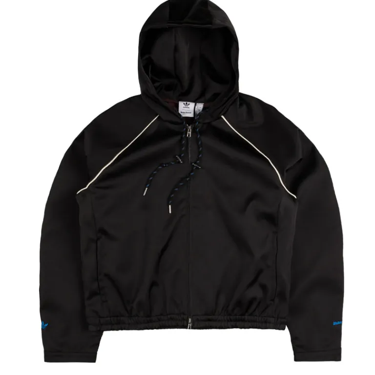 Adidas Sweats À Capuche*x Wales Bonner Wmns Satin Track Top Black