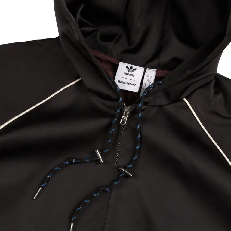 Adidas Sweats À Capuche*x Wales Bonner Wmns Satin Track Top Black