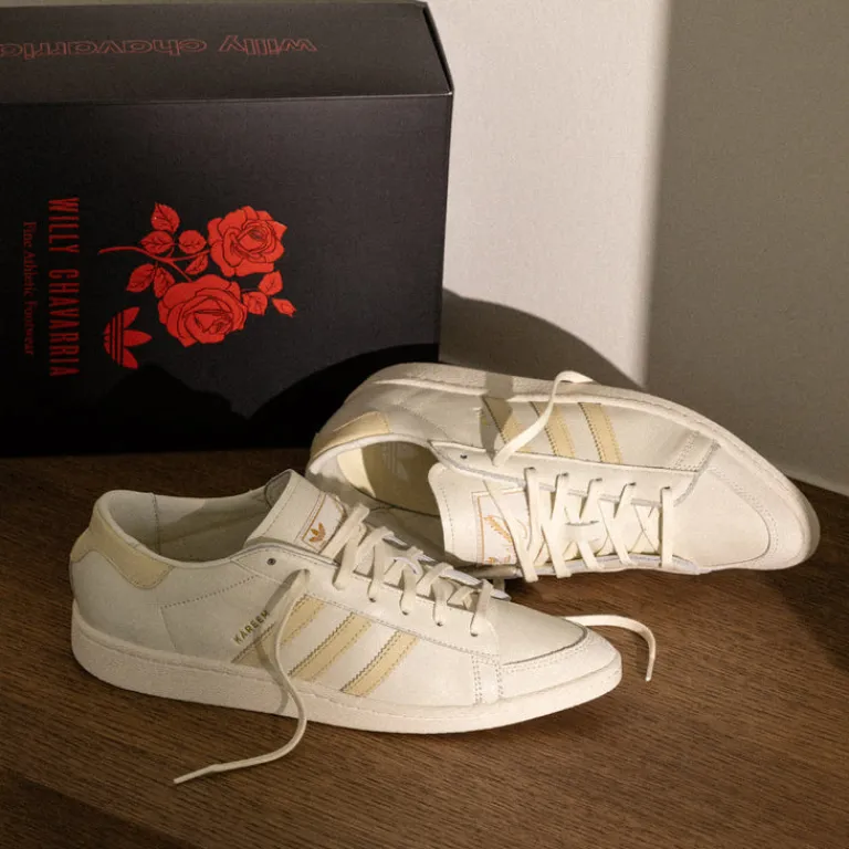 Adidas Sneakers En Cuir|Baskets Décontractées Terrace*x Willy Chavarria Jabbar Dress Off White / Warm Vanilla / Cream White