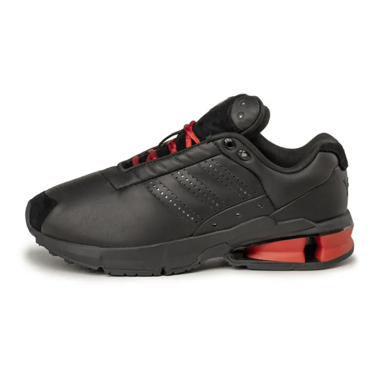 Adidas Y-3 Sneakers En Cuir|Chaussures De Running Retro*A3 Control Black / Black / Tribe Orange