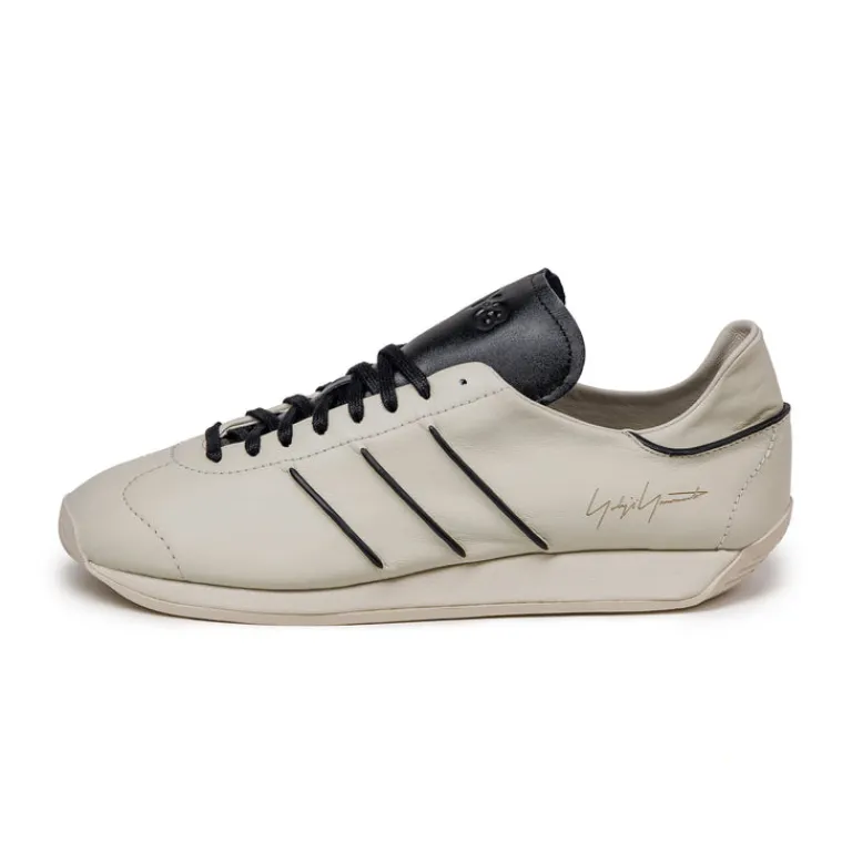 Adidas Y-3 Sneakers En Cuir|Baskets Décontractées Terrace*Country Talc / Talc / Black
