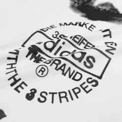 Adidas Y-3 T-Shirts*Graphic Short Sleeve Tee Core White