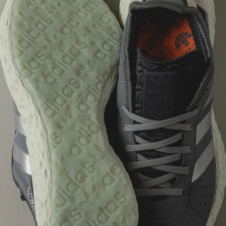 Adidas Sneakers Végétaliens*ZPONGE Grey Four / Metallic Silver / Solar Red