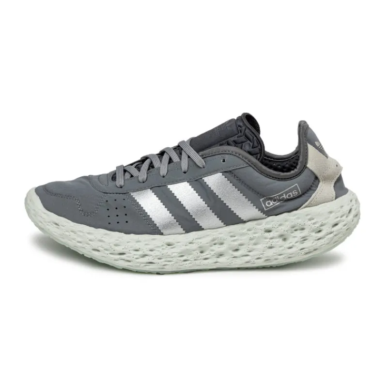 Adidas Sneakers Végétaliens*ZPONGE Grey Four / Metallic Silver / Solar Red