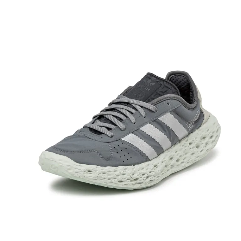 Adidas Sneakers Végétaliens*ZPONGE Grey Four / Metallic Silver / Solar Red