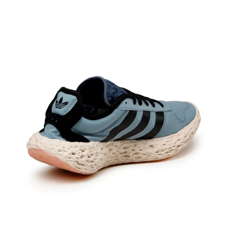 Adidas Sneakers Végétaliens*ZPONGE Tactile Blue / Core Black / Wonder Mauve