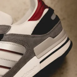 Adidas Sneakers En Cuir|Baskets Décontractées Terrace*ZX 600 Dash Grey / Silver Metallic / Grey Two
