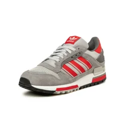 Adidas Sneakers En Cuir|Baskets Décontractées Terrace*ZX 600 Grey Three / Beta Scarlet / Grey Two