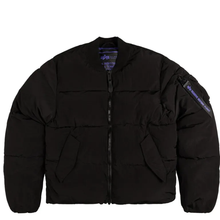 Alpha Industries Gilets*MA-1 Puffer UV Black