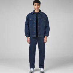 A.P.C. Gilets*Blouson Elvis Indigo Delave