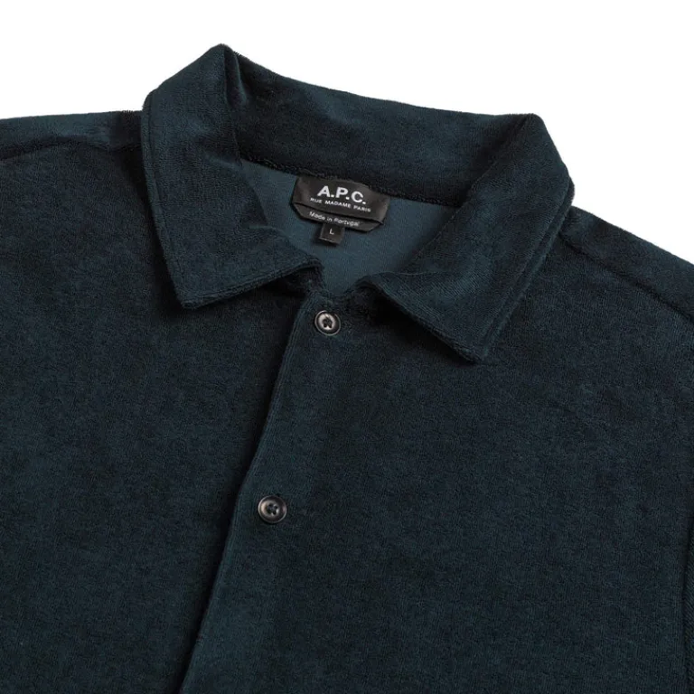 A.P.C. Chemises*Chemisette Nicolo Dark Navy