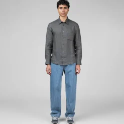 A.P.C. Chemises*Hemd Cassel Logo Pale Green