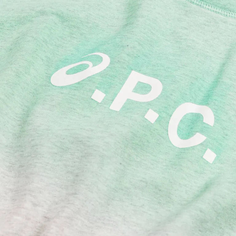 A.P.C. Pullover*x Asics Sweat Lake Dip Dye Multicolore