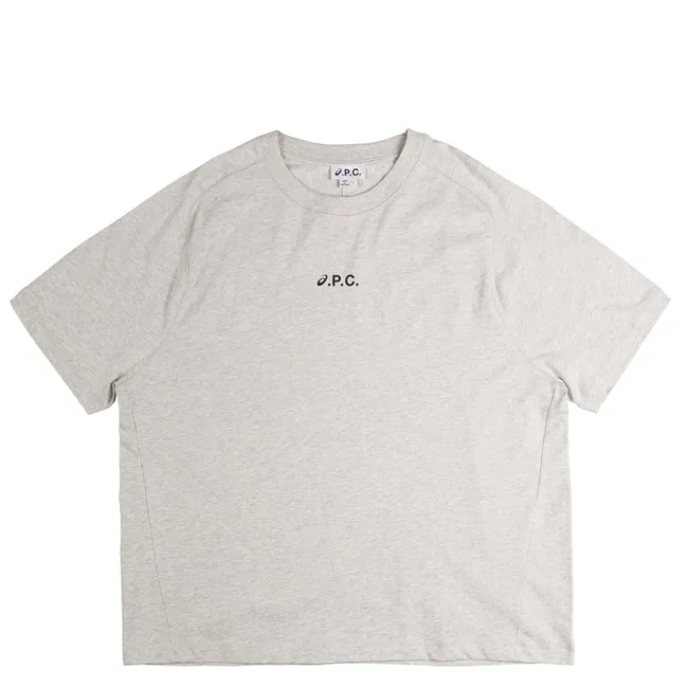 A.P.C. T-Shirts*x Asics T-Shirt Wind Heathered Light Grey