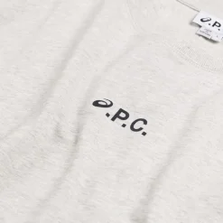 A.P.C. T-Shirts*x Asics T-Shirt Wind Heathered Light Grey