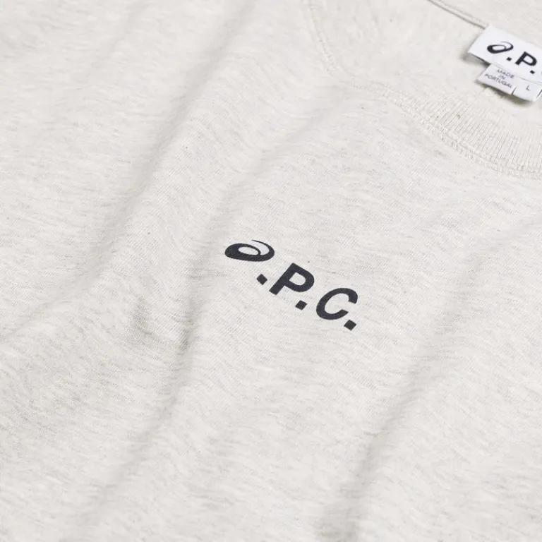 A.P.C. T-Shirts*x Asics T-Shirt Wind Heathered Light Grey
