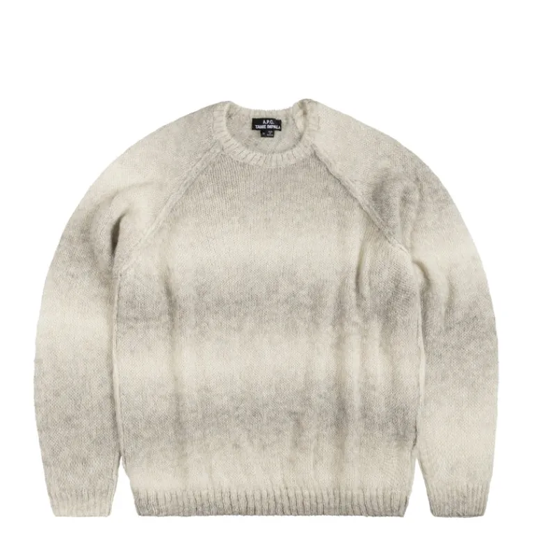 A.P.C. Tricot*x Tame Impala Mavericks Pullover Ecru