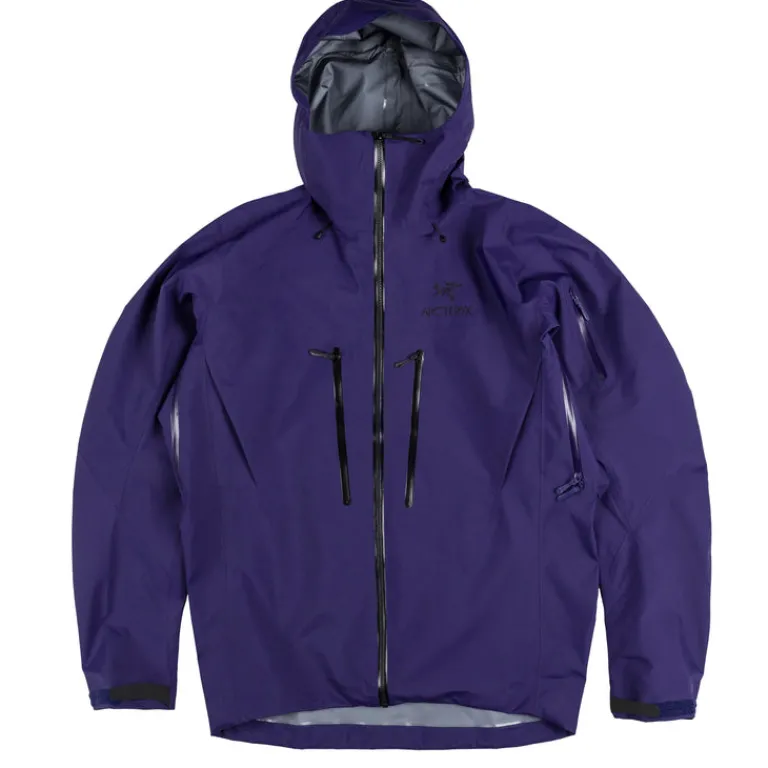 Arcteryx Gilets*Alpha SV Jacket Soulsonic / Black