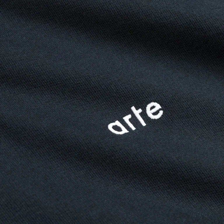 Arte Antwerp Sweats À Capuche*Back Sun & Moon Hoodie Navy