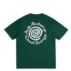 Arte Antwerp T-Shirts*Big Spiral Print T-shirt Green