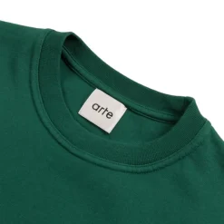 Arte Antwerp T-Shirts*Big Spiral Print T-shirt Green