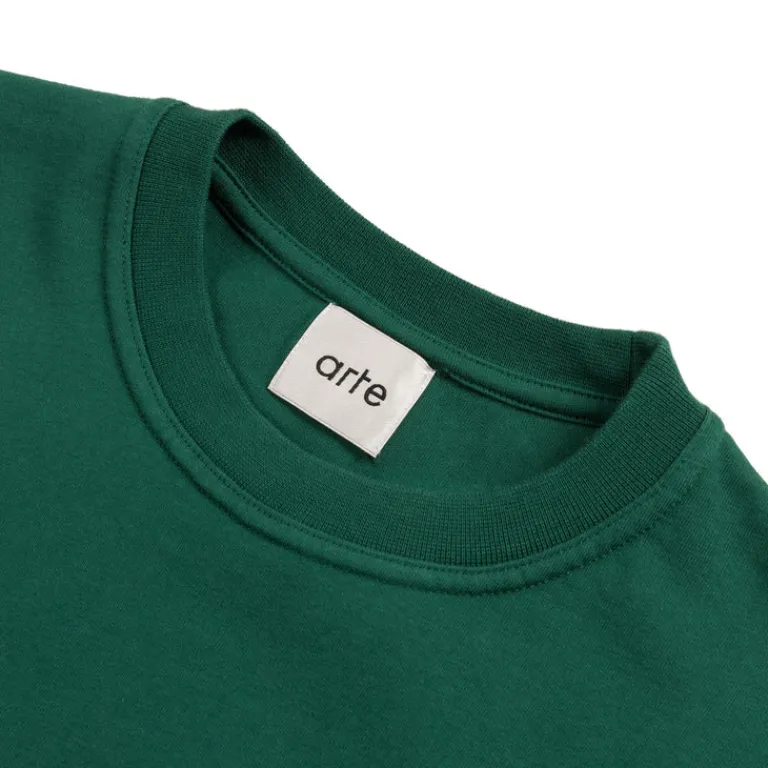 Arte Antwerp T-Shirts*Big Spiral Print T-shirt Green