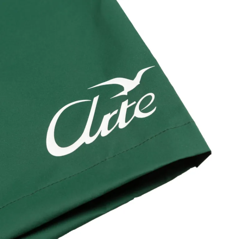 Arte Antwerp Shorts*Birds Logo Shorts Green