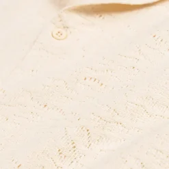 Arte Antwerp Chemises*Crochet Shirt Cream