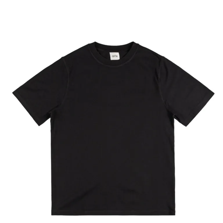 Arte Antwerp T-Shirts*Diels Stitch T-Shirt Black