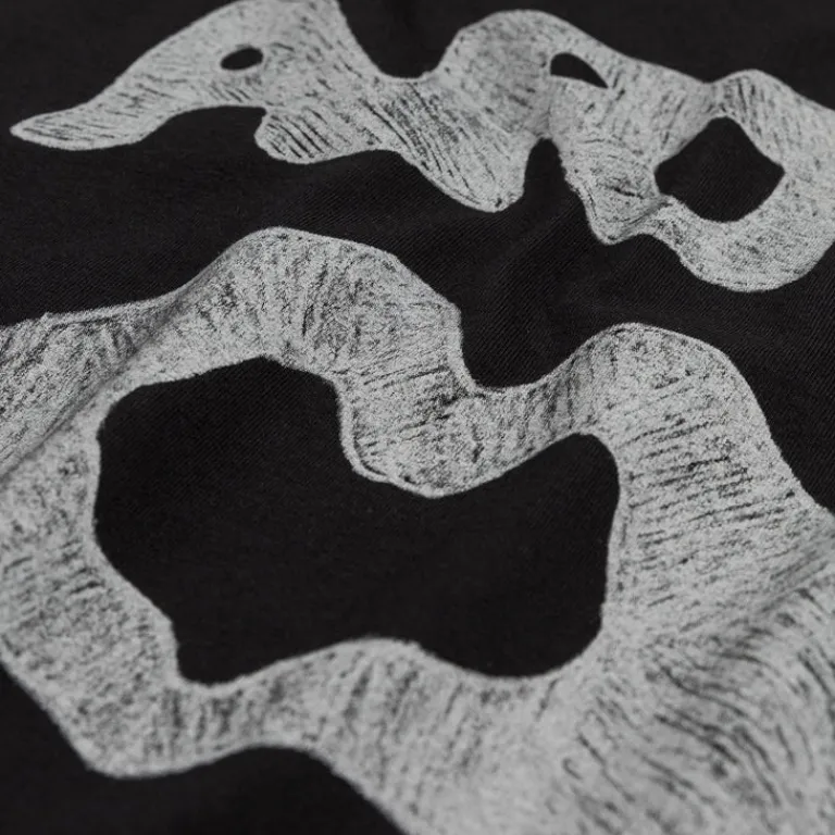 Arte Antwerp T-Shirts*Diels Stitch T-Shirt Black