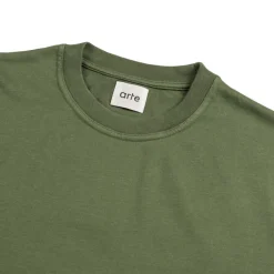 Arte Antwerp T-Shirts*Diels Stitch T-Shirt Green
