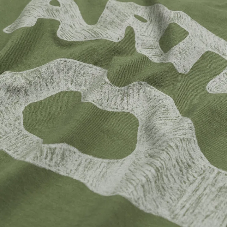 Arte Antwerp T-Shirts*Diels Stitch T-Shirt Green